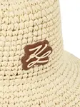 Панама в технике кроше Karl Lagerfeld, бежевый - фото 4
