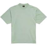 Футболка Medium Fit с вышитым логотипом Balenciaga, зеленый - фото 3