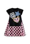 Платье «Классная кошечка» Denokids, черный - фото