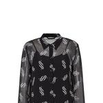 Рубашка с логотипом ARMANI EXCHANGE, черный - фото 8