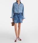 Джинсовое мини-платье 7 For All Mankind, Ipanema - фото 7