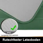 Коврик для ванной OKWISH, зеленый - фото 2