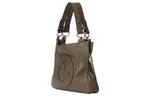 Сумка blondie small tote bag 'brown' Gucci, коричневый - фото 3