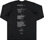 Лонгслив Supreme x The Crow Long-Sleeve Tee 'Black', черный - фото 3