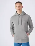 Худи GANT Shield Regular, цвет grey/melange - фото