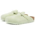 Сабо Birkenstock Boston Suede, салатовый - фото 2
