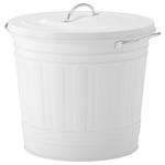 KNODD  КНОДД Бочка с крышкой, белая, 16 л IKEA - фото 2