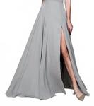 Шифоновое платье Milan в сером цвете Amelia Couture, серый - фото 4