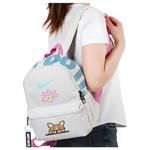 Nike Тканевый рюкзак женский серо-белый, Capybara - фото 12