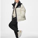 LINING Пуховик унисекс белый, White - фото 4