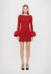 Платье STAUD HAWTHORNE DRESS, Rouge/Red - фото