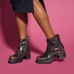 Женские ботильоны A.S.98 Carter, Brushed Mocha - фото 6