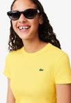 Футболка Lacoste Basic T-shirt, Jaune Pastel/Yellow - фото 3