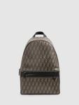 Рюкзак Flynn Monogram Print из Coated Canvas Reiss, Grey/Multi - фото