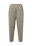 Пижамные брюки mey Pyjama bottoms, Lind Rot /Light Green - фото