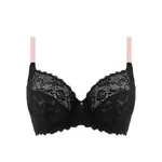 Бюстгальтер на косточках Freya Offbeat Underwire Side Support, черный/розовый - фото