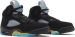 Кроссовки Air Jordan 5 Retro Aqua, черный - фото 8