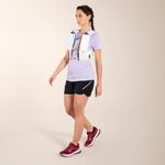 Беговые шорты Baggy Trail женские черные EVADICT, черный/пастельно-желтый - фото 3