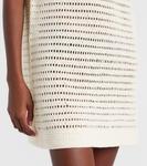 Мини-платье Люси крючком из хлопка Leset, Creme - фото 5