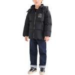 MLB Пуховик fw23 black детский - фото 5