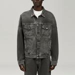 Куртка мужская Palm Angels джинсовая с карманами, черный - фото 3