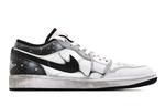 Кроссовки Air Jordan 1 Vintage Basketball Shoes Men Low-Top Black - фото 3