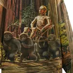 X Star Wars King C 3Po Quarter Zip KITH, коричневый - фото 3