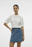 Футболка Vero Moda VMTHAS, Snow White/White - фото