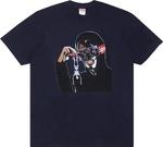 Футболка Supreme Creeper Tee 'Navy', синий - фото 2
