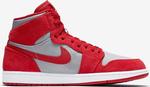 Кроссовки Air Jordan 1 Retro High Premium True Red, красный - фото 4