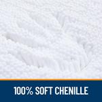 Коврик для ванной Olanly, 120х80 см, белый - фото 2