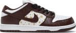 Кроссовки Nike Supreme x Dunk Low OG SB QS 'Barkroot Brown', коричневый - фото