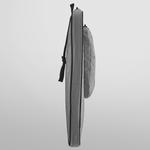 Чехол для ракетки TTC 130 серый PONGORI, жемчужно-серый/кофе со льдом - фото 4