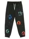 Спортивные брюки с логотипом MSGM Kids, черный - фото
