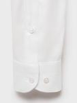 Хлопковая рубашка Marta Slim Fit Mango, White - фото 5