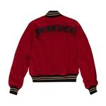 Бомбер Amiri Forever Wool Bomber, Red - фото 2