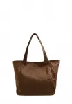 Вощеная сумка-шоппер Oysho, Brown - фото 2
