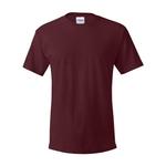Футболка Hanes Essential-T, цвет Maroon - фото