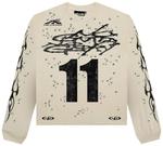 Лонгслив Hellstar Moto Cross Long-Sleeve 'Cream', кремовый - фото