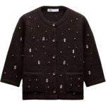 ZARA Топ женский коричневый - фото 3