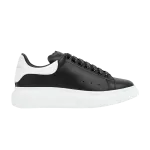 Кроссовки Alexander McQueen Oversized Sneaker Black White2024, черный - фото