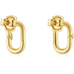 Серьги Tous Hold Oval Small 12 mm, золото - фото 3
