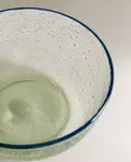Чашка Zara Home Bubble-effect Edge Glass Bowl, зеленый - фото 4