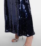 Платье с пайетками Rotate, Sky Captain - фото 5