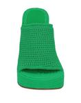 Сандалии Bottega Veneta, зеленый - фото 4