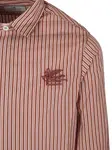Рубашка в полоску ETRO KIDS, красный - фото 3