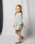 Детское платье зеленого цвета Fina Ejerique - фото 2