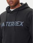 Свитшот regular fit Terrex Multi Large Logo IZ3305 Adidas, чёрный - фото 4