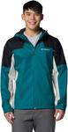 Водонепроницаемая куртка-дождевик Columbia Men's Inner Limits III, River Blue/Black/Dark Stone - фото