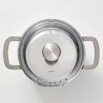 Кастрюля с крышкой Ikea Hemkomst, серебрянный - фото 3